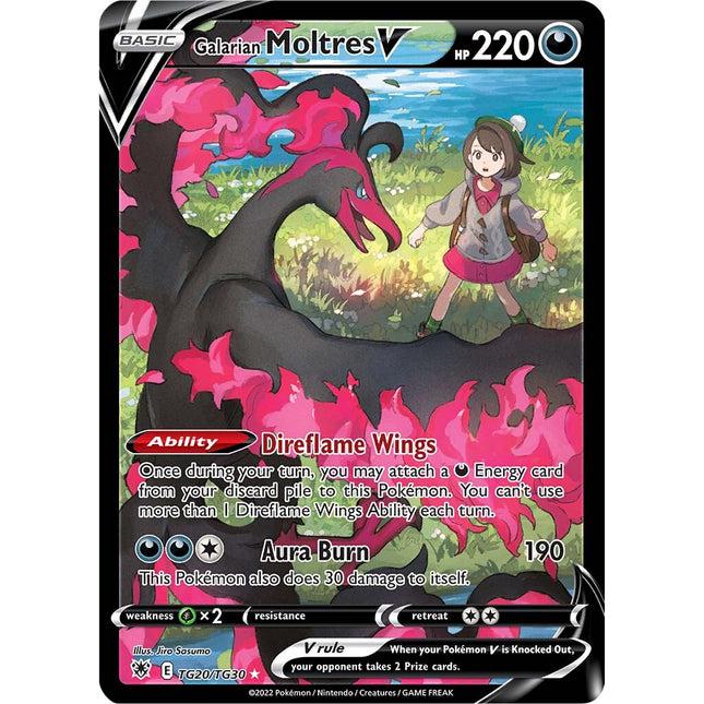 Galarian Moltres V (TG20/TG30) [Sword & Shield: Astral Radiance]