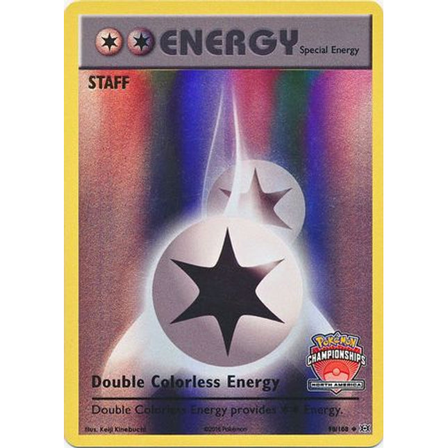 Double Colorless Energy (90/108) (NA Championship Promo Staff) [XY: Evolutions]