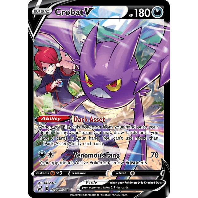 Crobat V (TG20/TG30) [Sword & Shield: Lost Origin]