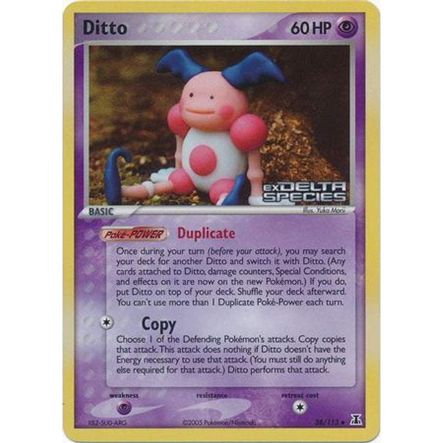 Ditto (38/113) (Stamped) [EX: Delta Species]
