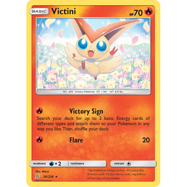 Victini (26/236) [Sun & Moon: Unified Minds]