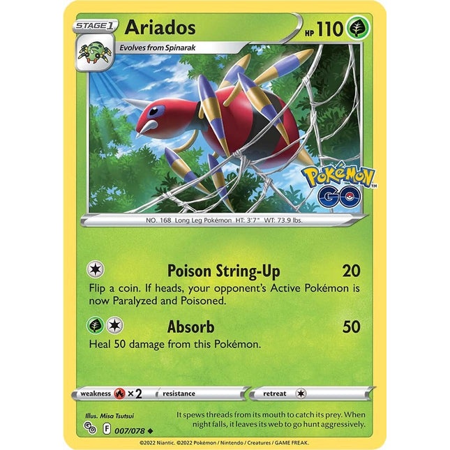 Ariados (007/078) [Pokémon GO]