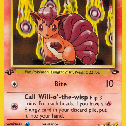 Blaine's Vulpix (66/132) [Gym Challenge 1st Edition]