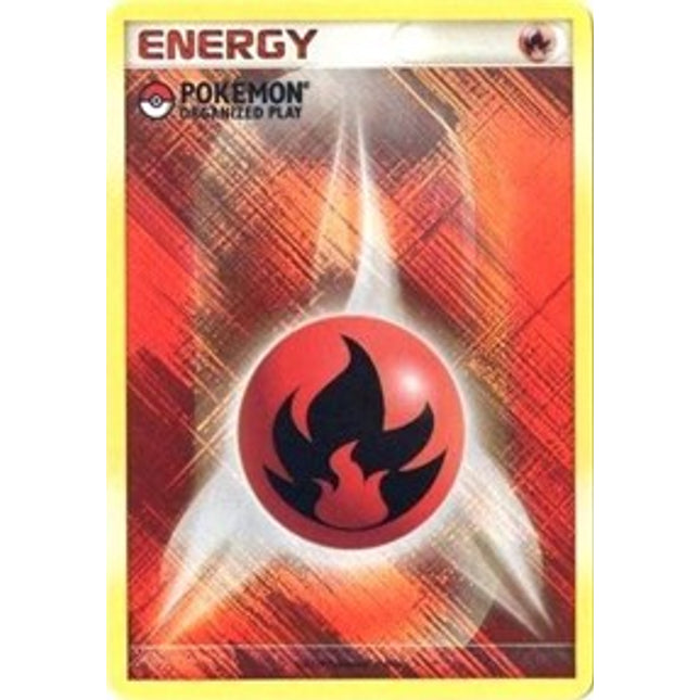 Fire Energy (2009 Unnumbered POP Promo) [League & Championship Cards]
