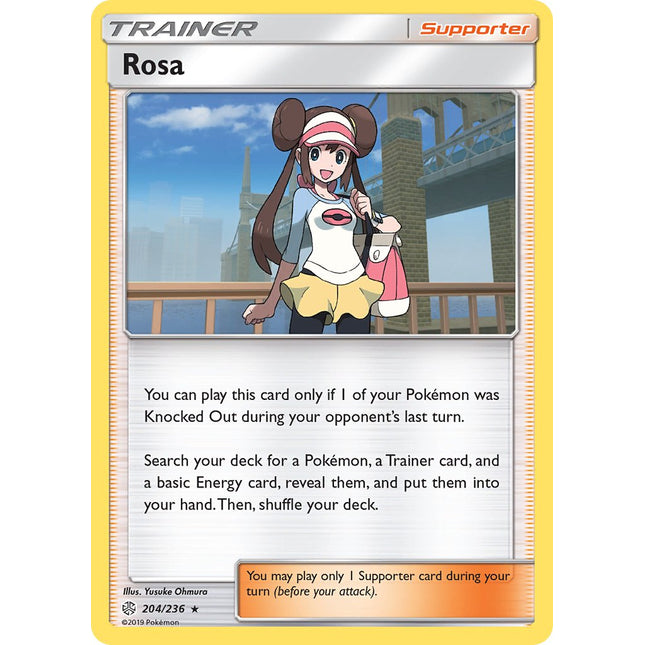 Rosa (204/236) (Theme Deck Exclusive) [Sun & Moon: Cosmic Eclipse]