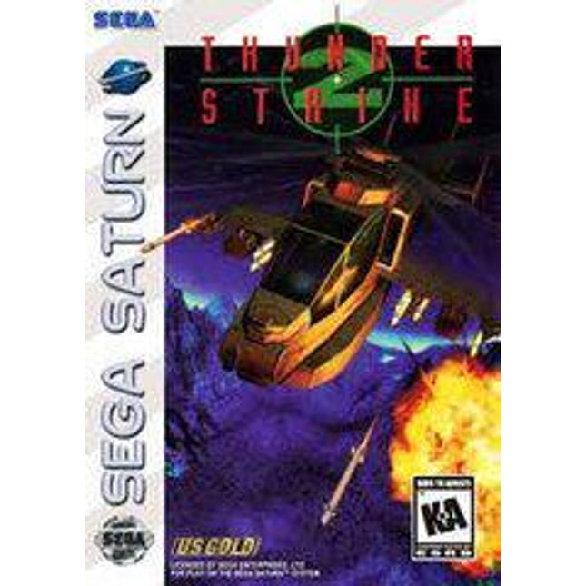 Thunder Strike 2 - Sega Saturn