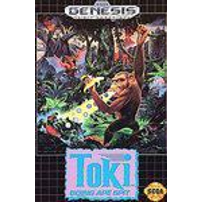 Toki Going Ape Spit - Sega Genesis