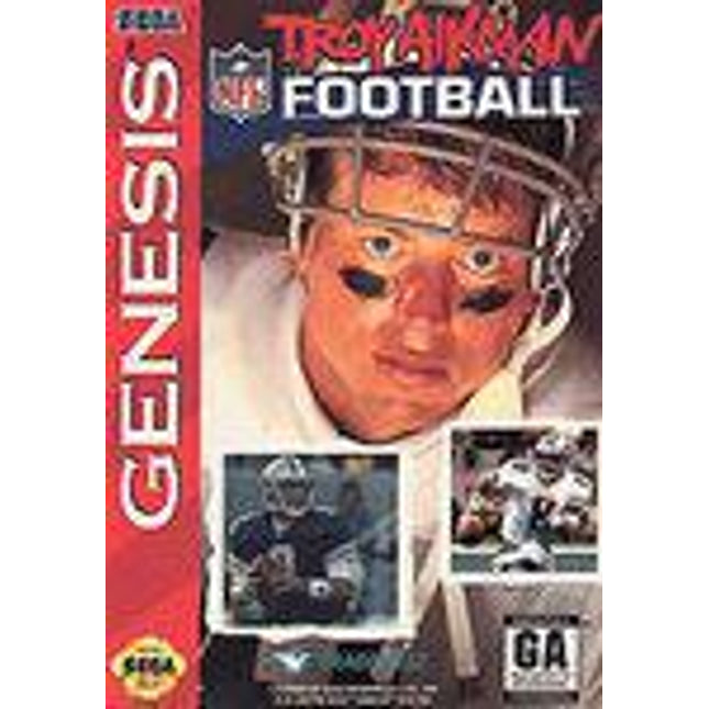Troy Aikman NFL Football - Sega Genesis
