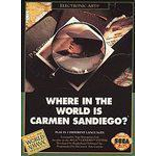 Where in the World is Carmen Sandiego - Sega Genesis