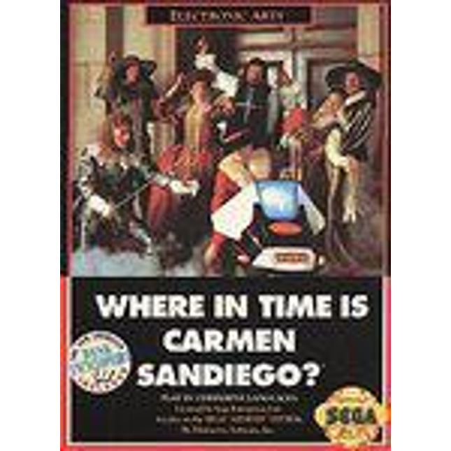 Where in Time is Carmen Sandiego - Sega Genesis