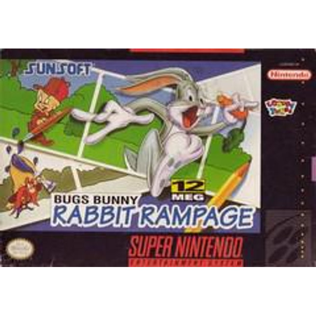 Bugs Bunny Rabbit Rampage - Super Nintendo