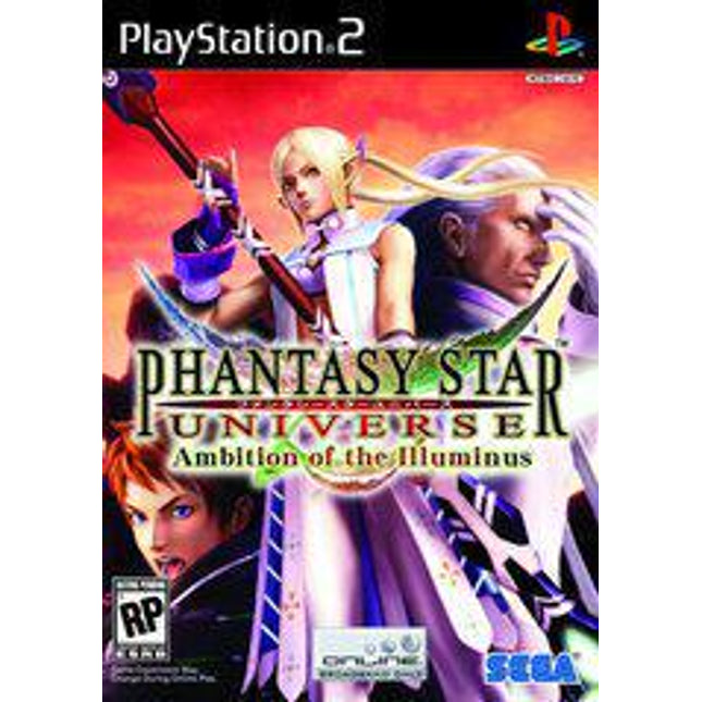 Phantasy Star Universe Ambition Of Illuminus Expansion - Playstation 2