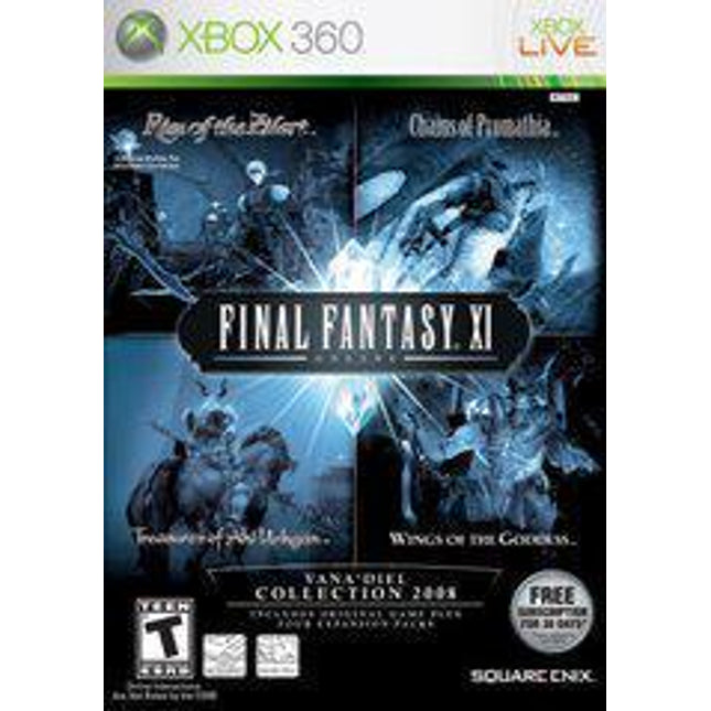 Final Fantasy XI Vana'diel Collection 2008 - Xbox 360