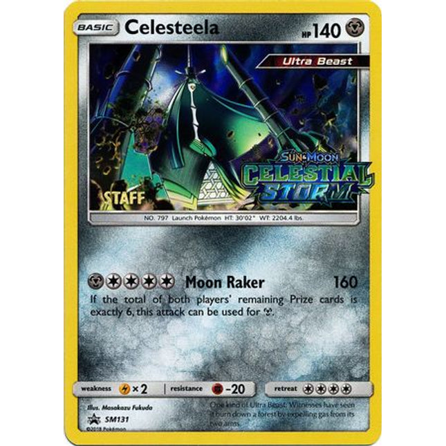 Celesteela (Staff Prerelease Promo) [SM Black Star Promos]