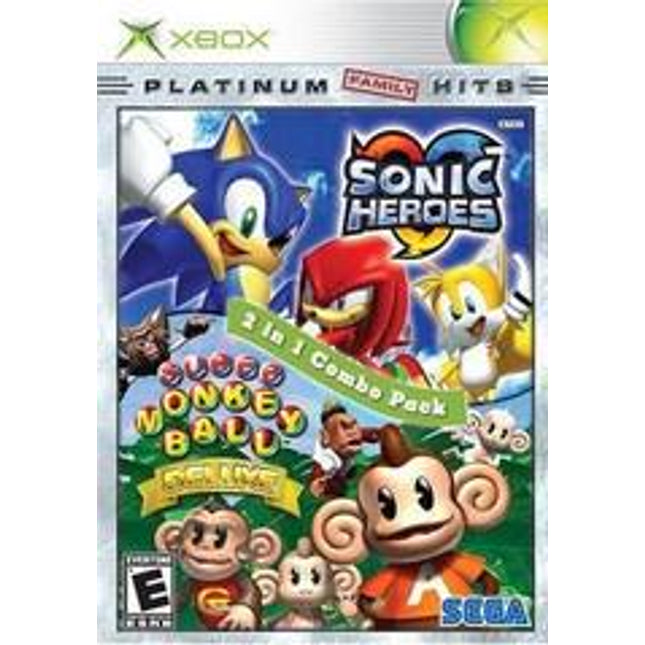 Sonic Heroes and Super Monkey Ball Deluxe - Xbox