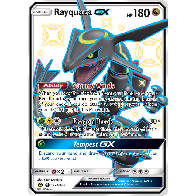 Rayquaza GX (177a/168) [Alternate Art Promos]