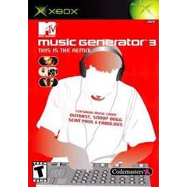 MTV Music Generator 3 This is the Remix - Xbox