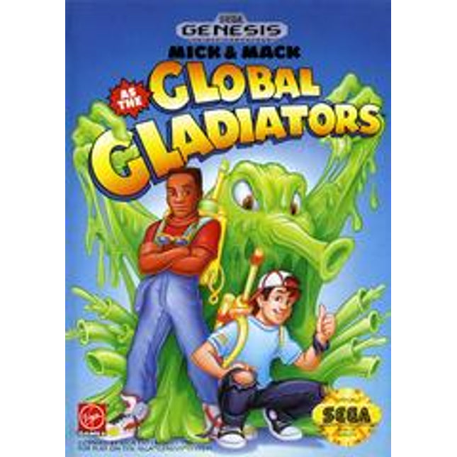 Mick and Mack Global Gladiators - Sega Genesis
