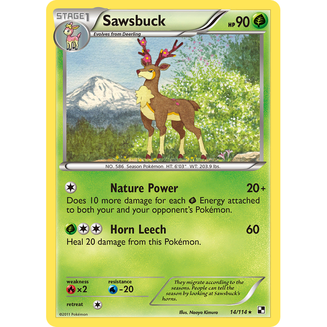 Sawsbuck [Black & White]