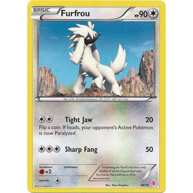 Furfrou (16/30) [XY: Trainer Kit - Sylveon]