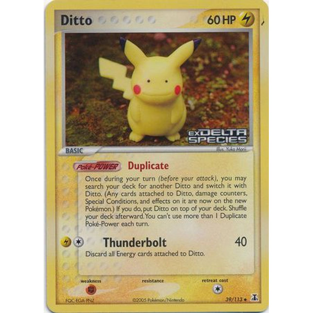 Ditto (39/113) (Stamped) [EX: Delta Species]