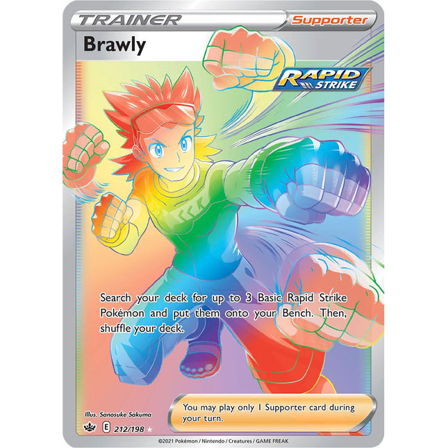 Brawly (212/198) [Sword & Shield: Chilling Reign]