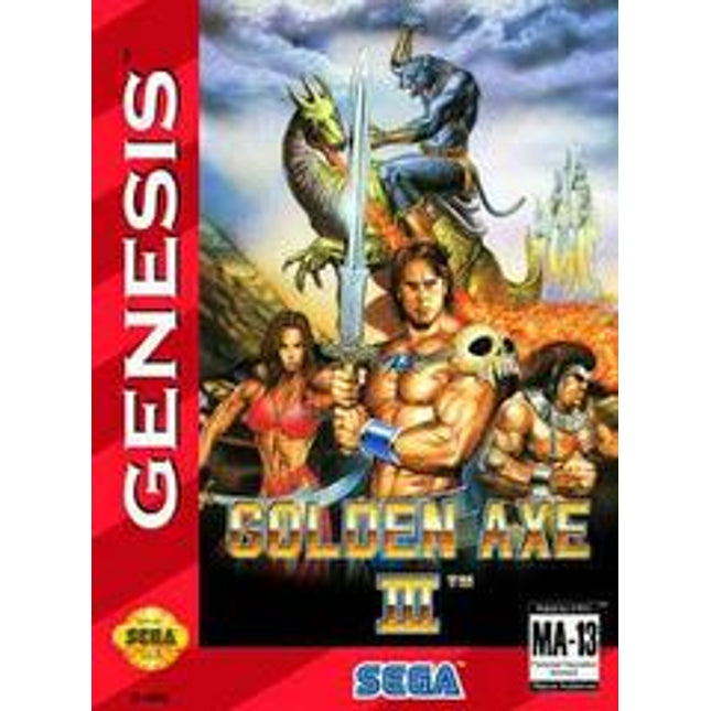 Golden Axe III [Homebrew] - Sega Genesis