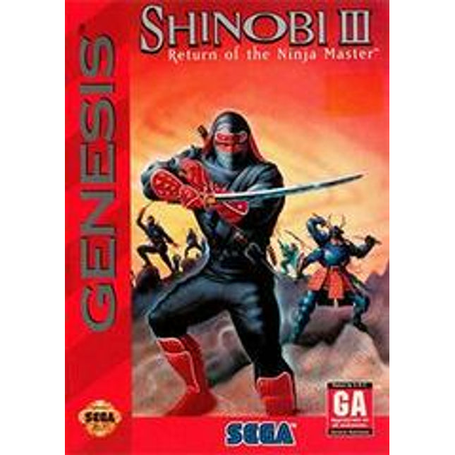 Shinobi III Return of the Ninja Master - Sega Genesis