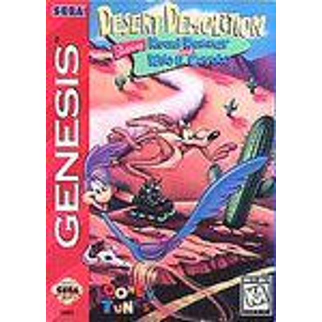 Desert Demolition - Sega Genesis