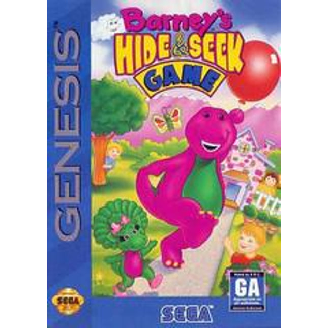 Barney Hide and Seek - Sega Genesis