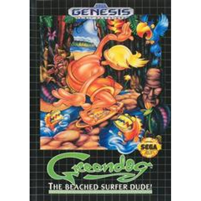 Greendog Beached Surfer Dude - Sega Genesis