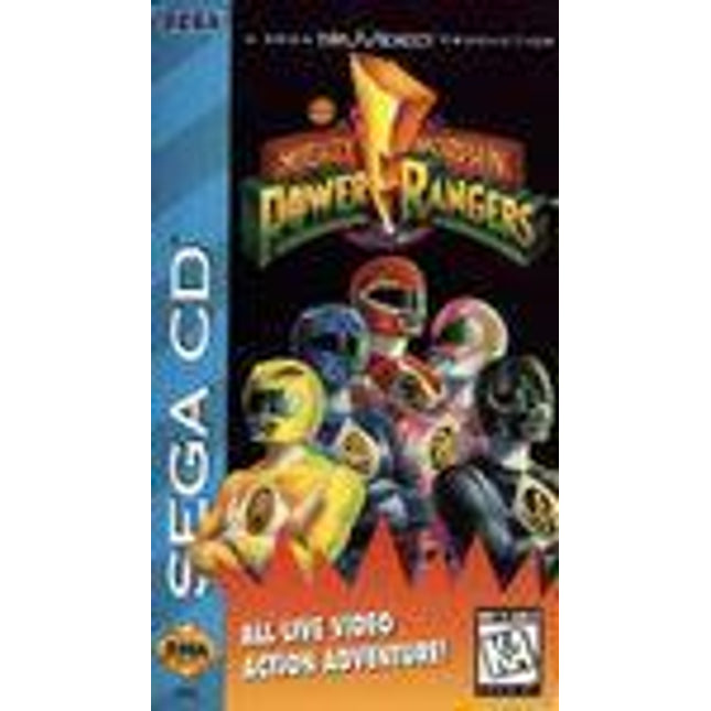 Mighty Morphin Power Rangers - Sega CD