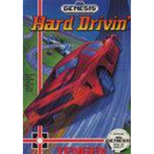 Hard Drivin - Sega Genesis