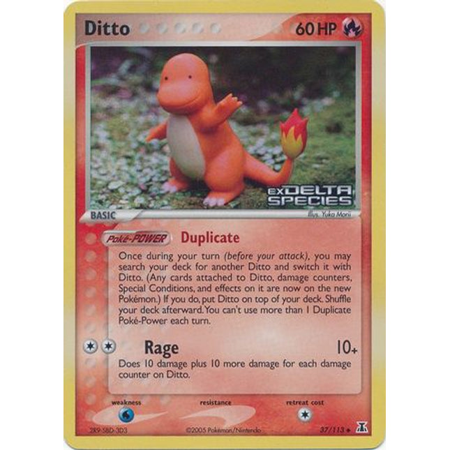Ditto (37/113) (Stamped) [EX: Delta Species]