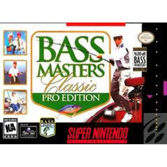 Bass Masters Classic Pro Edition - Super Nintendo