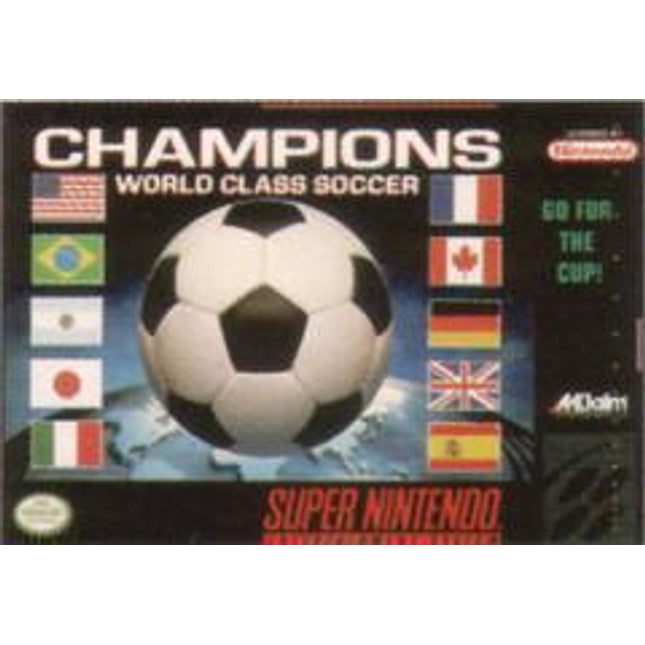 Champions World Class Soccer - Super Nintendo
