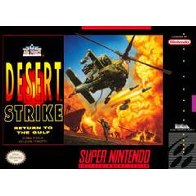 Desert Strike Return to the Gulf - Super Nintendo