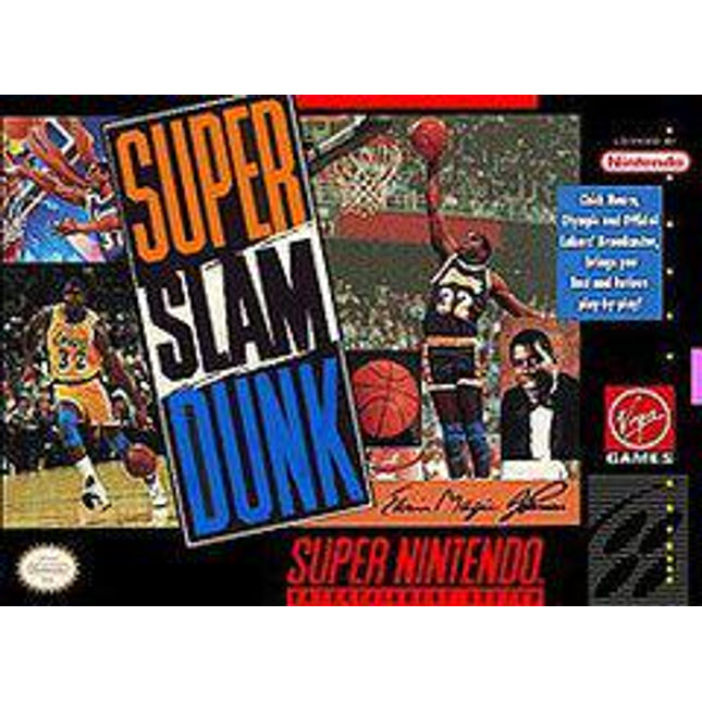 Magic Johnson's Super Slam Dunk - Super Nintendo