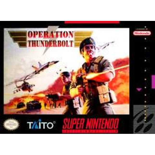 Operation Thunderbolt - Super Nintendo