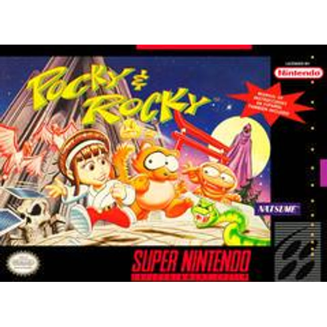 Pocky & Rocky - Super Nintendo