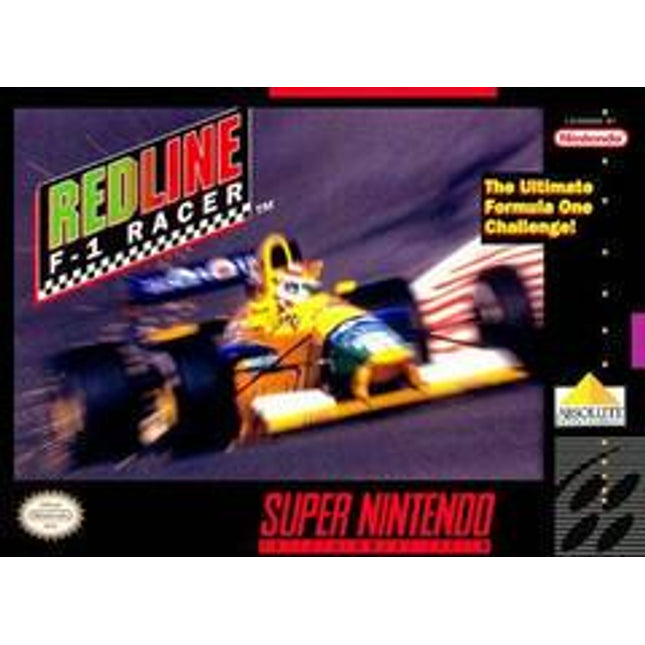 Redline F-1 Racer - Super Nintendo