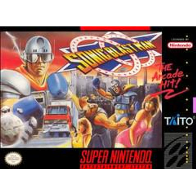 Sonic Blast Man - Super Nintendo