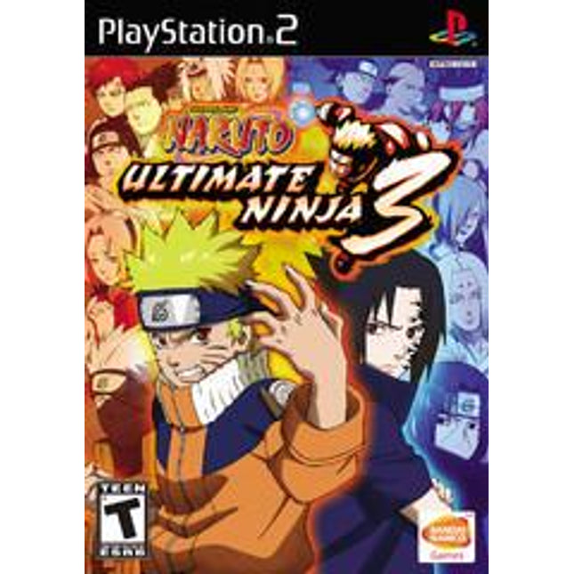 Naruto Ultimate Ninja 3 - Playstation 2