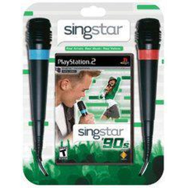 Singstar 90's with 2 mics - Playstation 2