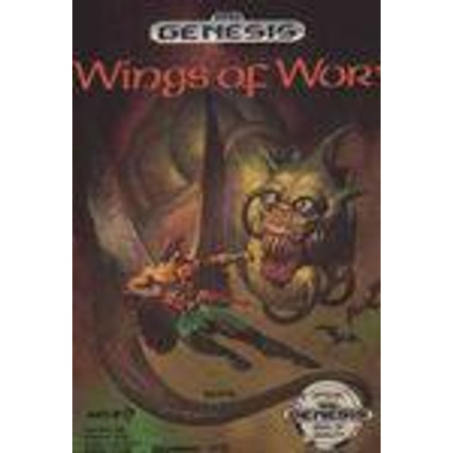 Wings of Wor - Sega Genesis
