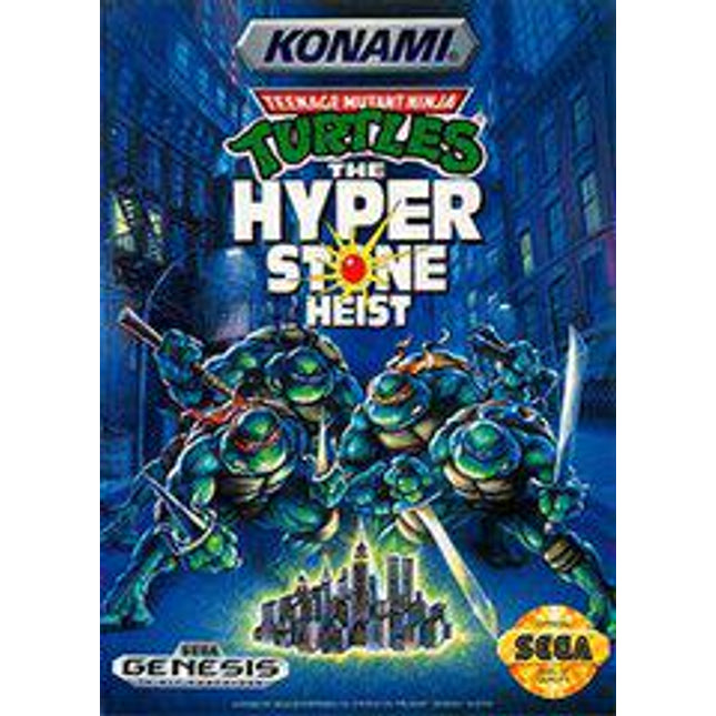Teenage Mutant Ninja Turtles Hyperstone Heist - Sega Genesis