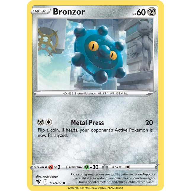 Bronzor (111/189) [Sword & Shield: Astral Radiance]
