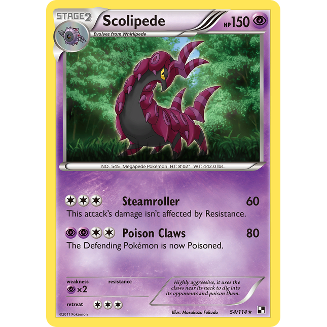 Scolipede [Black & White]