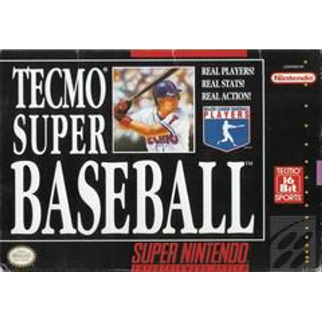 Tecmo Super Baseball - Super Nintendo