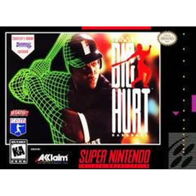 Frank Thomas Big Hurt Baseball - Super Nintendo